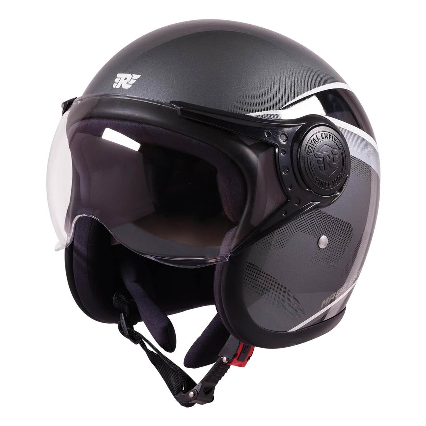 ROYAL ENFIELD HELMET JET OF SONIC GREY