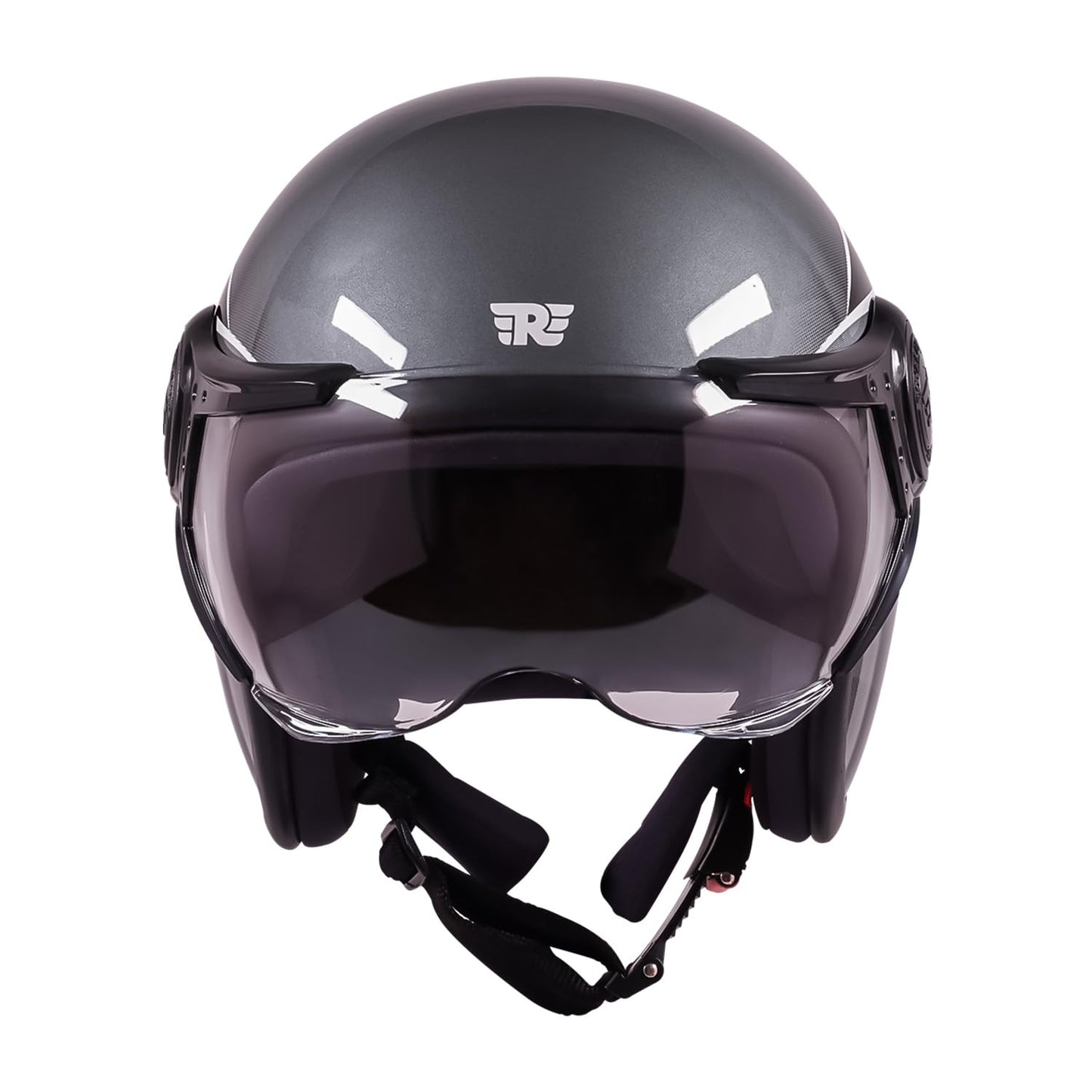 ROYAL ENFIELD HELMET JET OF SONIC GREY
