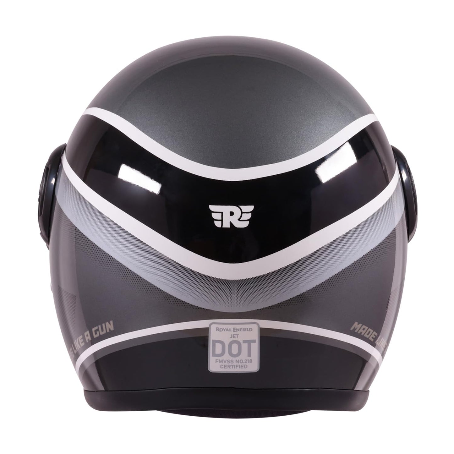 ROYAL ENFIELD HELMET JET OF SONIC GREY