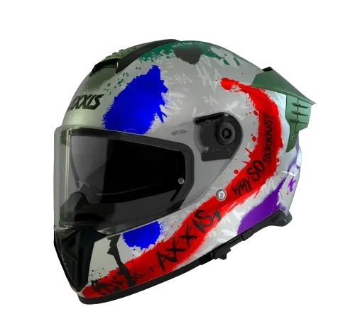 AXXIS HAWK EVO SV SICK JOKE A2 GRAY GLOSS