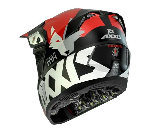 AXXIS WOLF B5 RED MATT