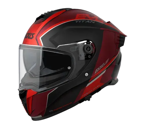 AXXIS HAWK EVO SV TITAN B5 RED GLOSS