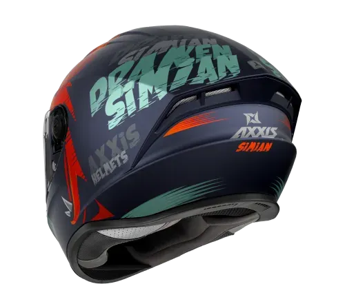 AXXIS DRAKEN S SIMIAN B6 ORANGE MATT