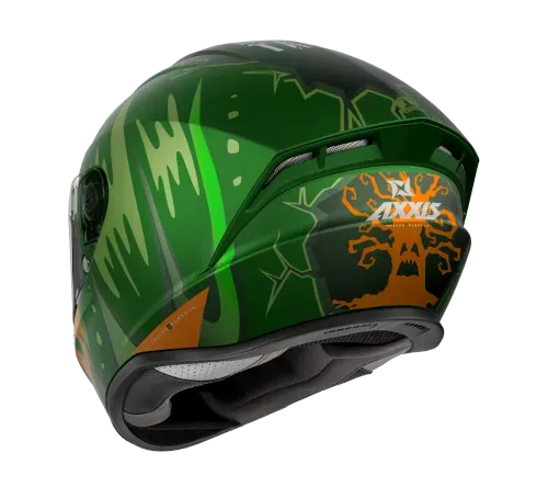 AXXIS DRAKEN S PUMPKIN C6 GREEN MATT
