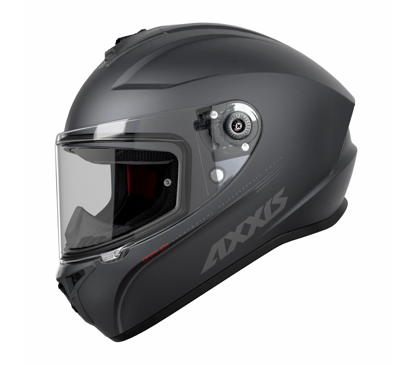 AXXIS DRAKEN S - TITANIUM MATT
