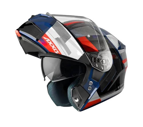 AXXIS STORM SV GRIP E5 BLUE RED MATT