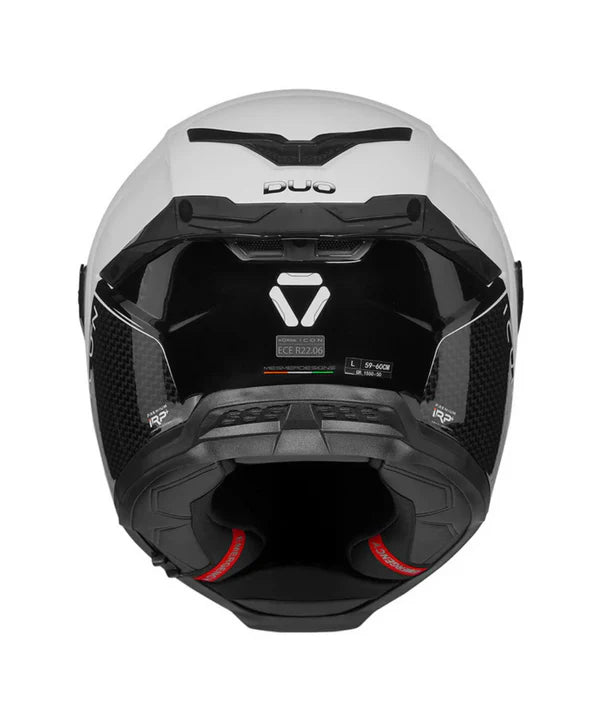 KORDA ICON SOLID DUO HELMET - GLOSS WHITE