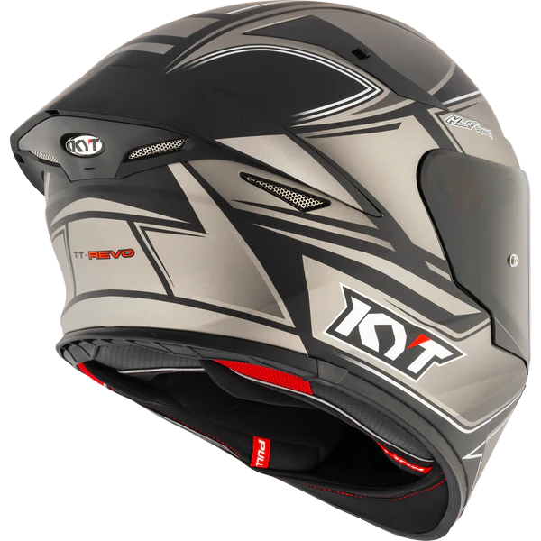 KYT TT REVO HELMET - TOURIST MATT COOL GREY
