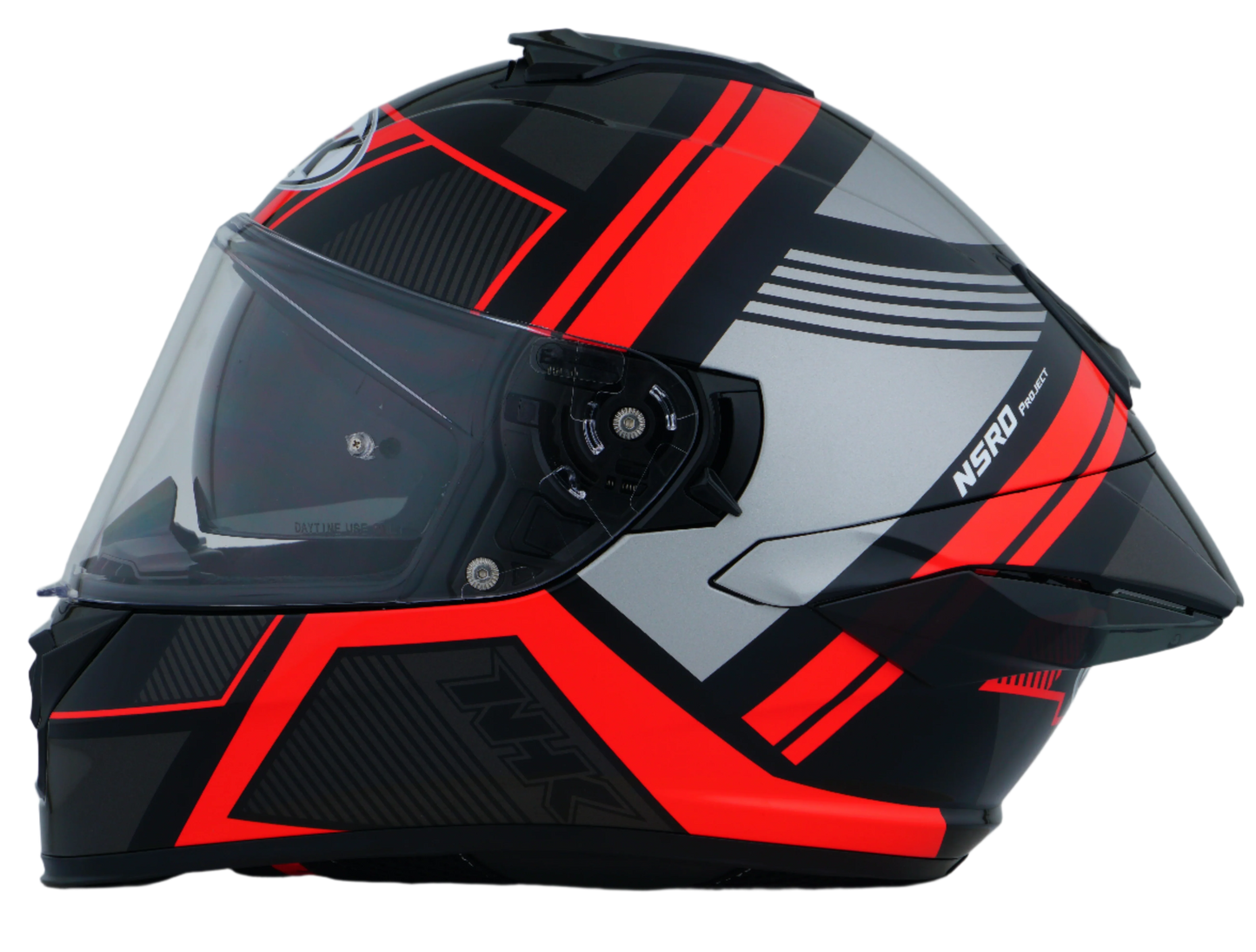 NHK K5R FADER BLACK AND RED HELMET