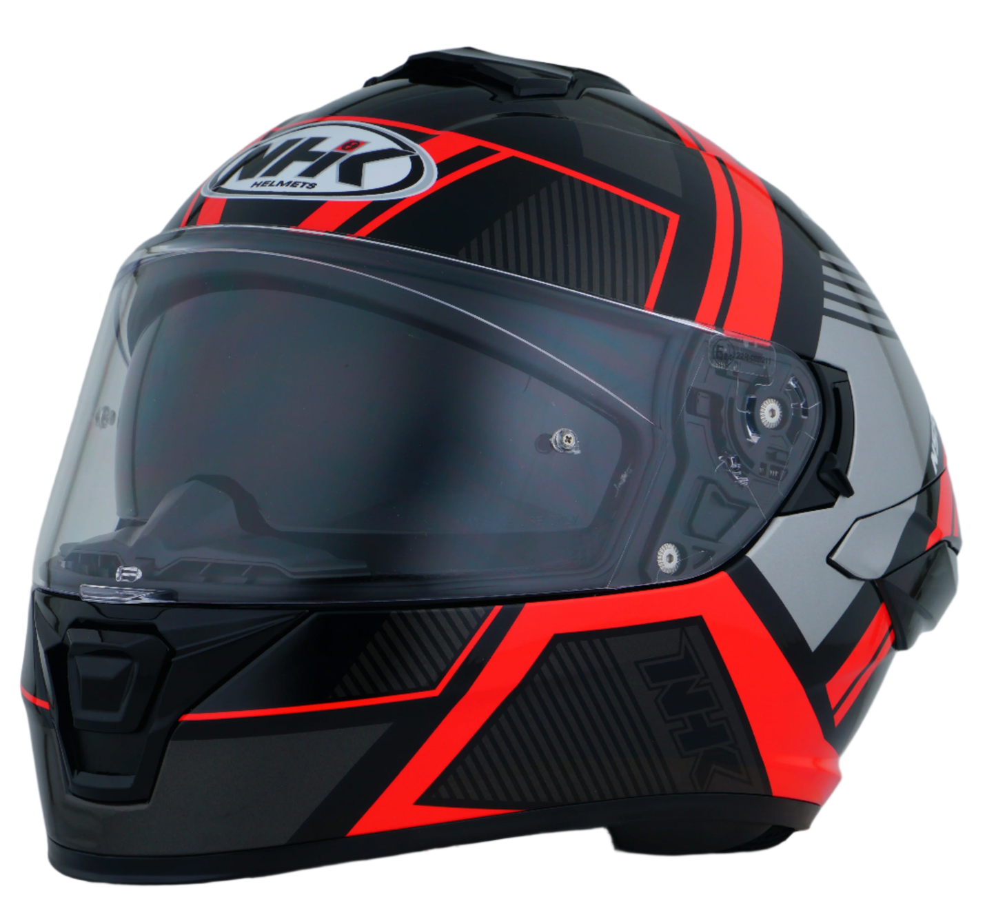 NHK K5R FADER BLACK AND RED HELMET