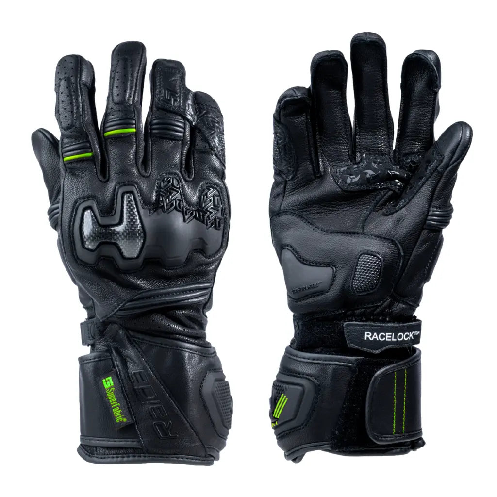 RAIDA DRIFT EVO MOTORCYCLE GLOVES - HIVIZ