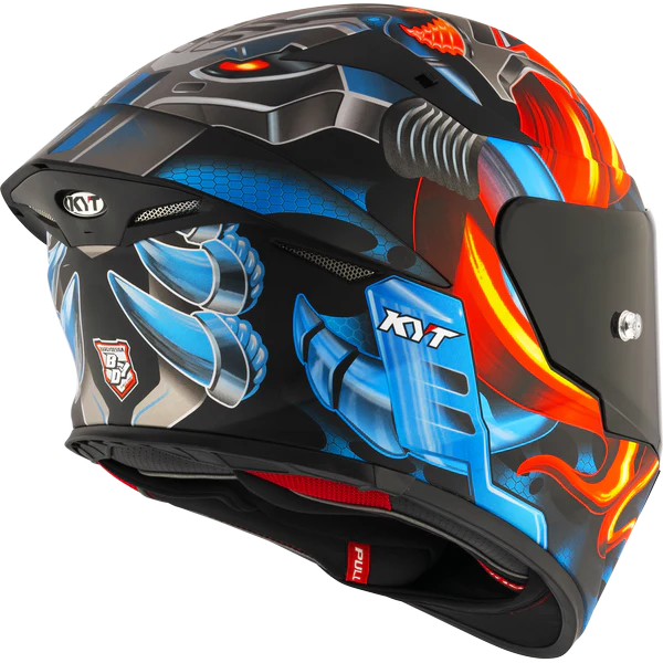 KYT TT REVO HELMET - MAGNET BLACK