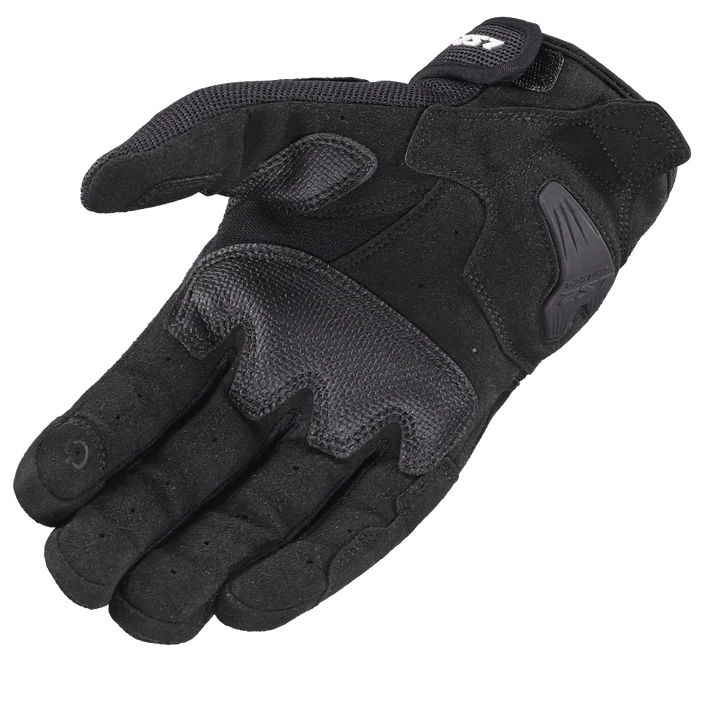 LS2 ATOM GLOVES - BLACK