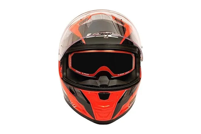 LS2 FF811 VECTOR HELMET - STYLUS GLOSS FLUO ORANGE BLACK