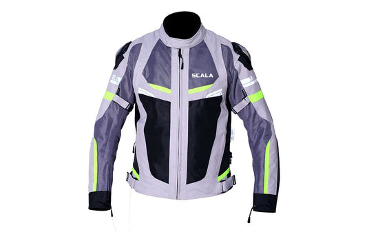 SCALA X FORCE JACKET - OFF WHITE GREY