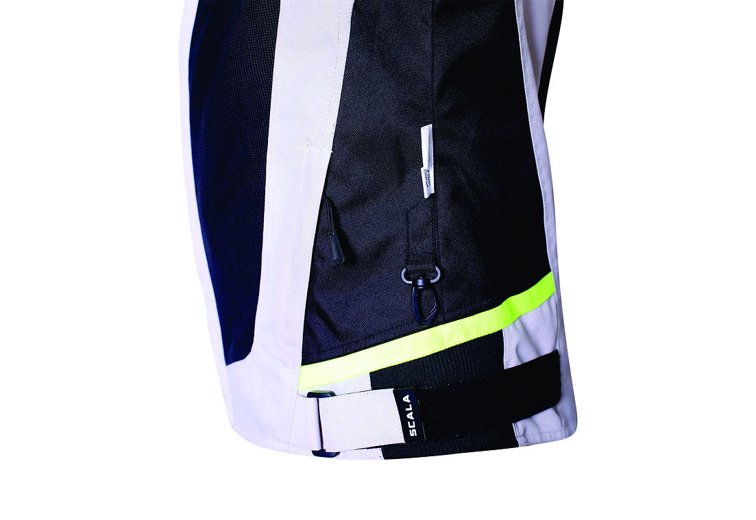 SCALA X FORCE JACKET - OFF WHITE GREY