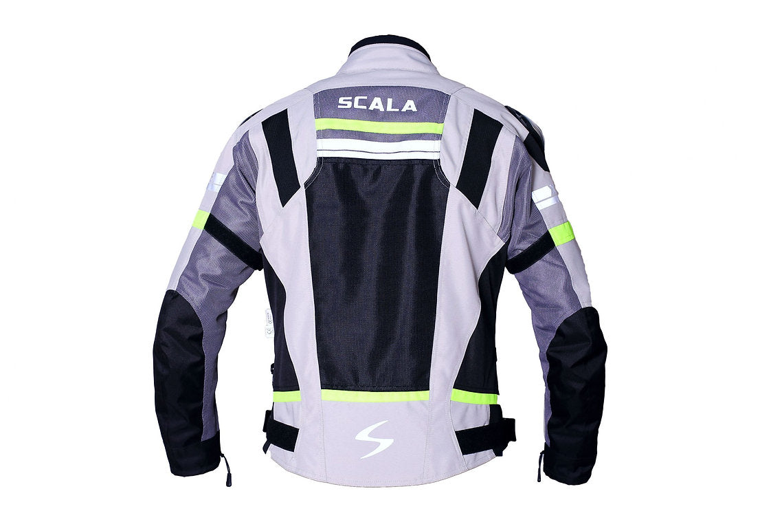 SCALA X FORCE JACKET - OFF WHITE GREY