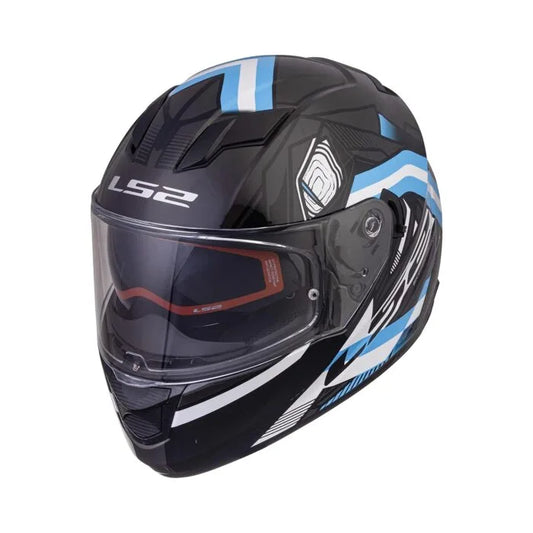 LS2 FF320 STREAM EVO REFLEX BLACK BLUE