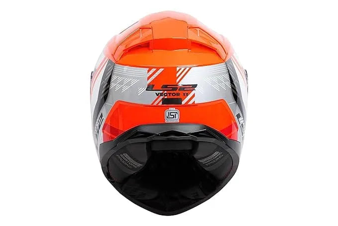 LS2 FF811 VECTOR HELMET - STYLUS GLOSS FLUO ORANGE BLACK