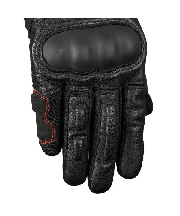 KORDA TRIAD RIDING GLOVES - BLACK FLUORESCENT YELLOW