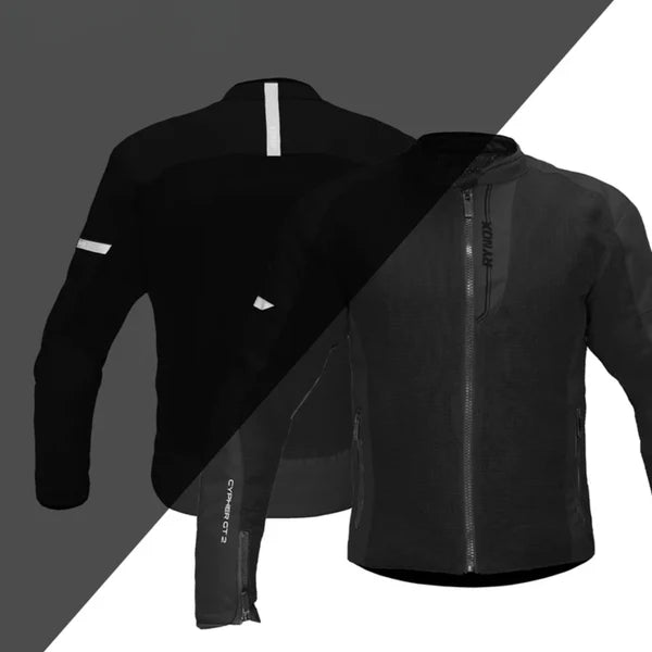 RYNOX CYPHER GT2 RIDING JACKET - BLACK