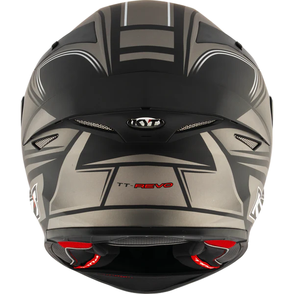 KYT TT REVO HELMET - TOURIST MATT COOL GREY