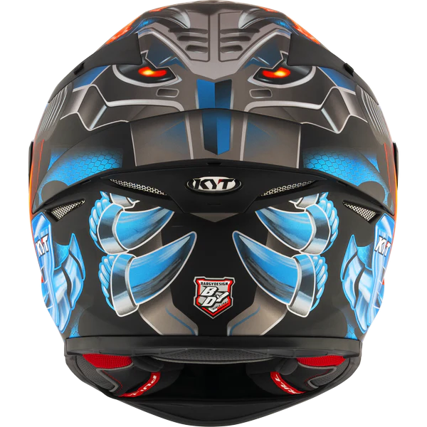 KYT TT REVO HELMET - MAGNET BLACK