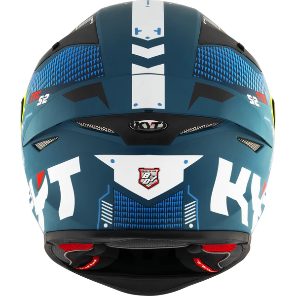 KYT TT REVO  HELMET - FUSELAGE YELLOW MATT