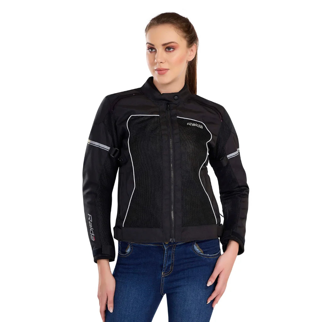 RAIDA EMPRESS WOMEN’S RIDING JACKET - BLACK