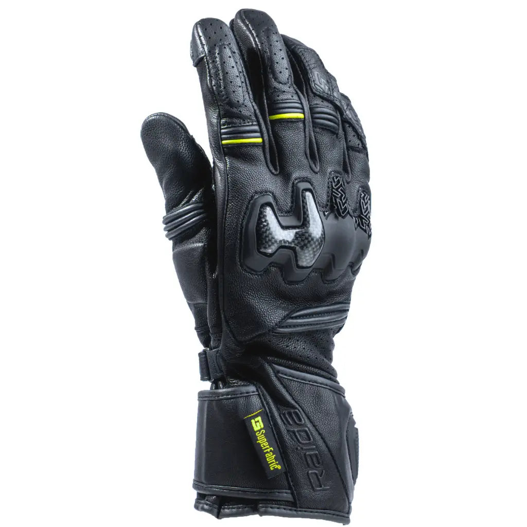 RAIDA DRIFT EVO MOTORCYCLE GLOVES - HIVIZ