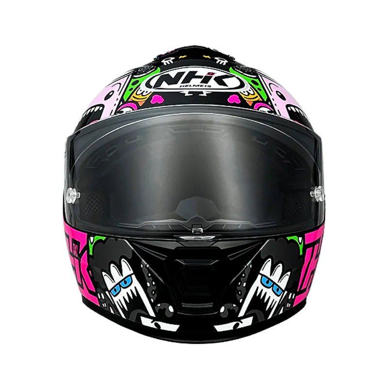 NHK K5R DOODLE BLACK BLUE HELMET
