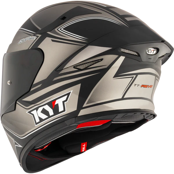 KYT TT REVO HELMET - TOURIST MATT COOL GREY