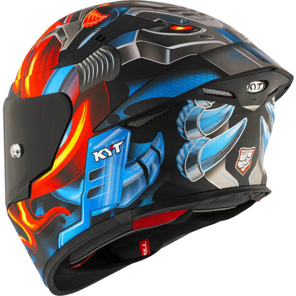 KYT TT REVO HELMET - MAGNET BLACK