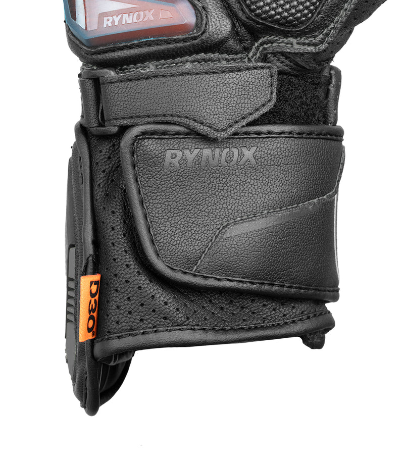 RYNOX ADVENTO PRO GLOVES - BLACK GREY