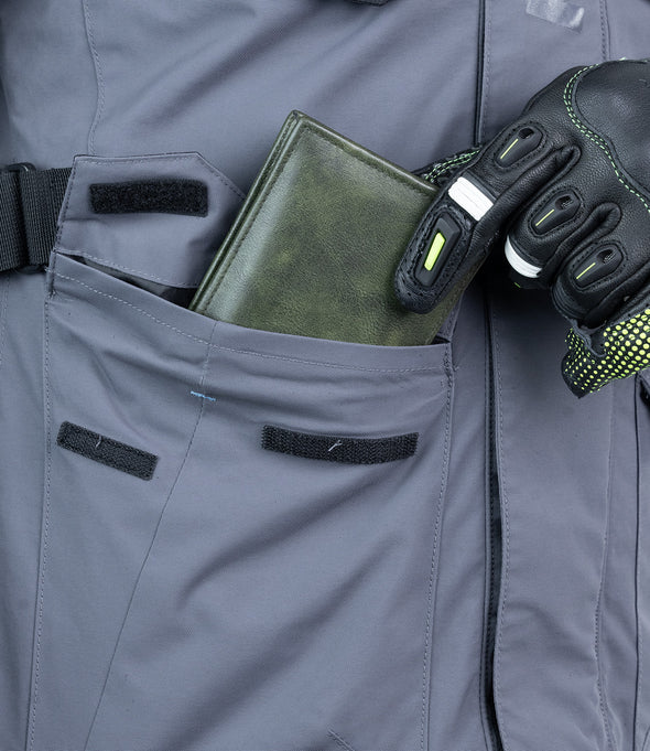 RYNOX ADVENTO PRO JACKET - BLACK BLUE