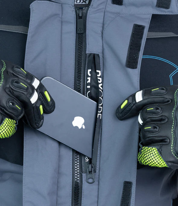 RYNOX ADVENTO PRO JACKET - BLACK BLUE