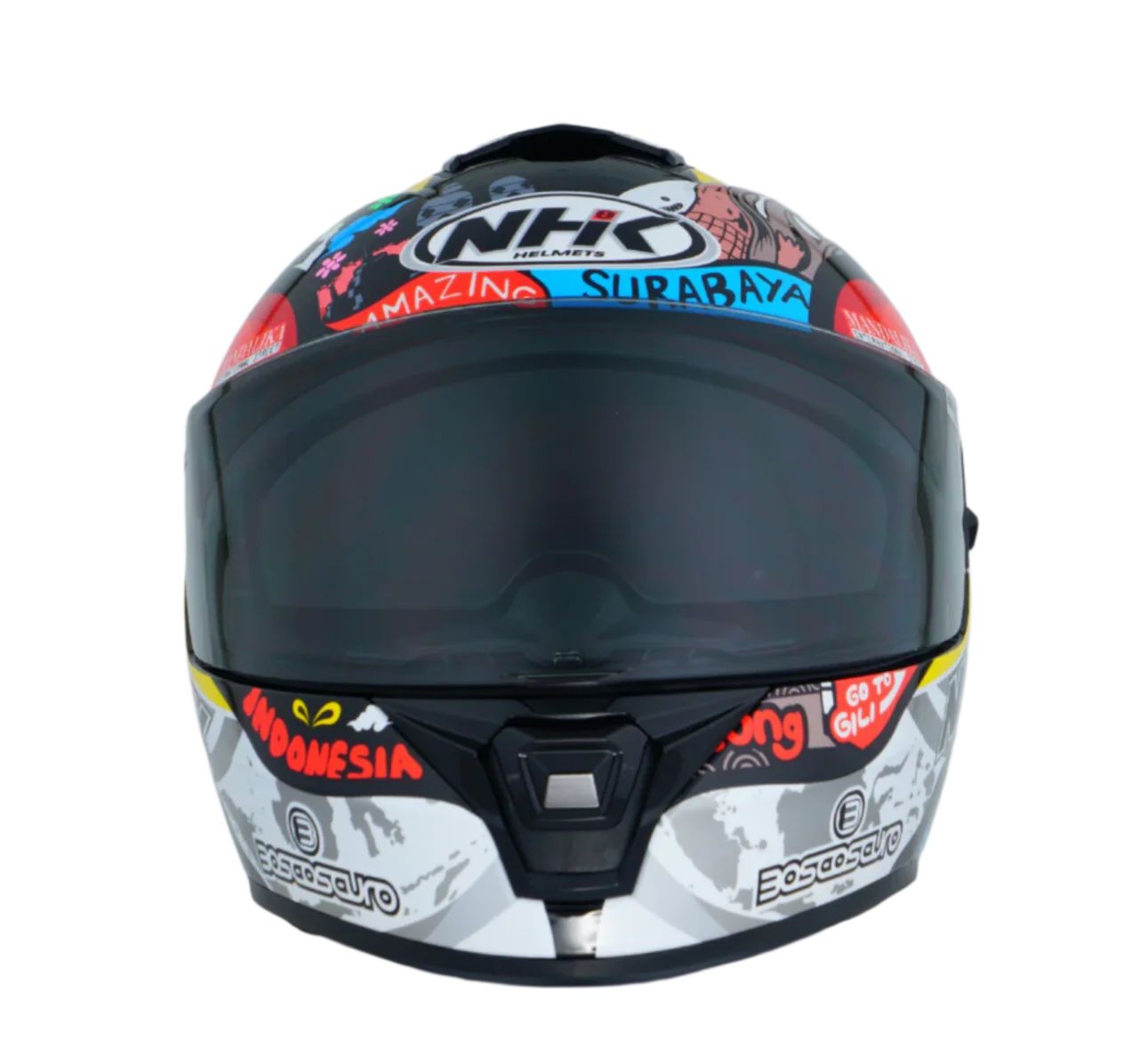 NHK K5R ALONSO LOPEZ #11 GLOSS BLACK HELMET