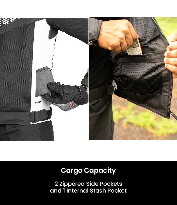RYNOX DELTA GT JACKET - BLACK GREY