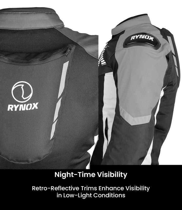 RYNOX DELTA GT JACKET - BLACK GREY