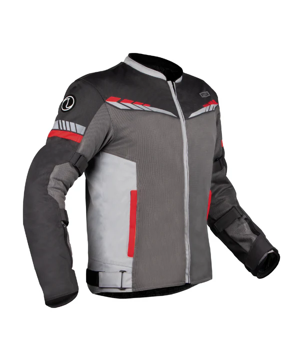 RYNOX AIR GT 4 JACKET - GREY RED