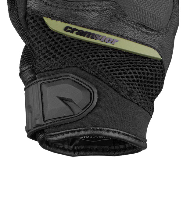 CRAMSTER BREEZER GLOVES - BLACK OLIVE GREEN