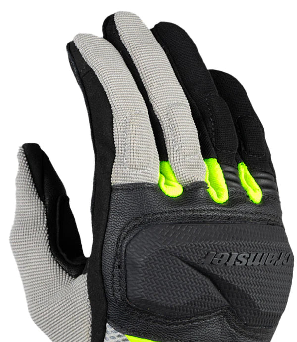 CRAMSTER BREEZER GLOVES - BLACK HI VIZ GREEN