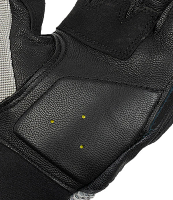 CRAMSTER BREEZER GLOVES - BLACK HI VIZ GREEN
