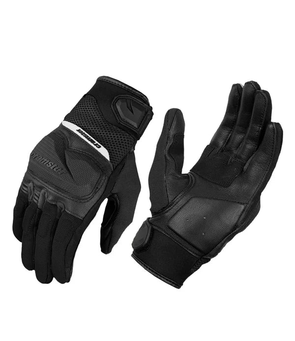 CRAMSTER BREEZER GLOVES - BLACK WHITE
