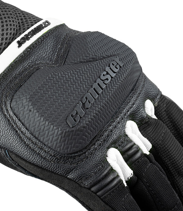 CRAMSTER BREEZER GLOVES - BLACK WHITE