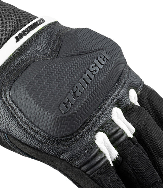 CRAMSTER BREEZER GLOVES - BLACK WHITE
