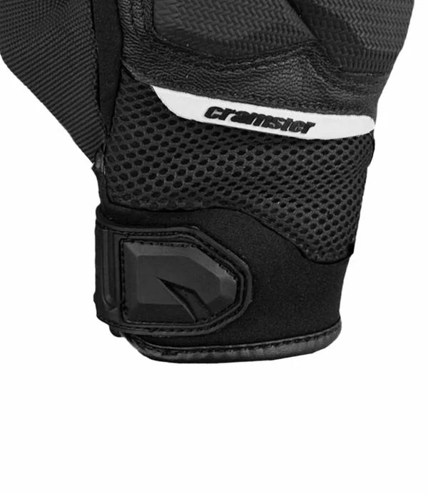 CRAMSTER BREEZER GLOVES - BLACK WHITE