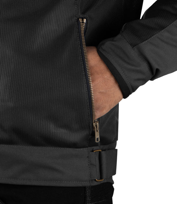 CRAMSTER FLUX RIDING JACKET - BLACK