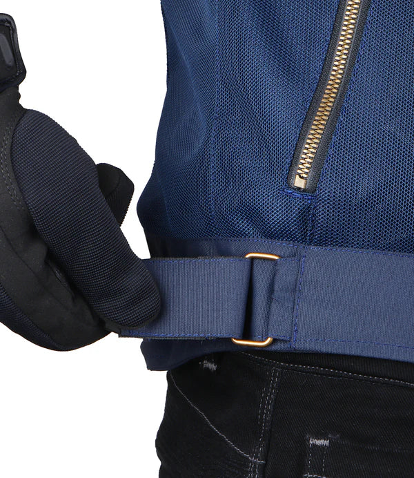CRAMSTER FLUX RIDING JACKET - BLUE