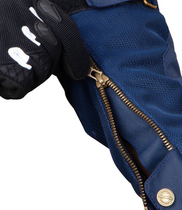 CRAMSTER FLUX RIDING JACKET - BLUE